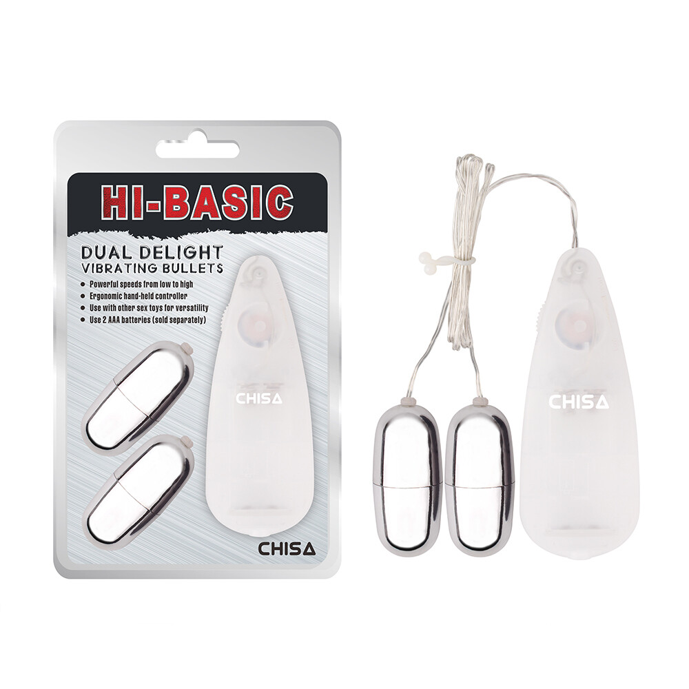 Dual Delight Vibrating Bullets - Chisa Novelties