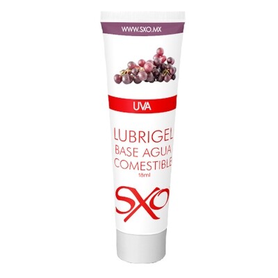 Lubrigel Base Agua Comestible 18 ml - sabor Uva - SXO