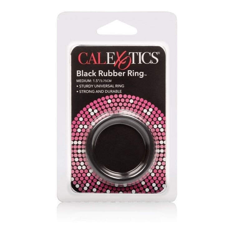 Black Rubber Ring - Medium