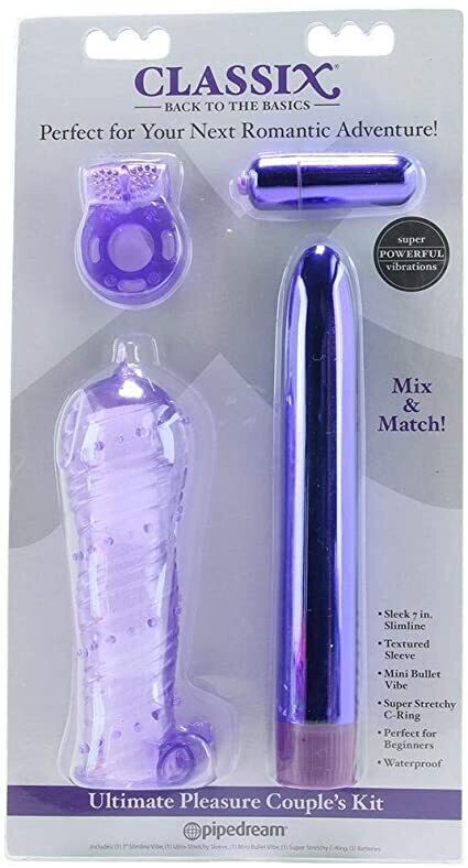 Ultimate Pleasure Couples Kit - Classix - Pipedrem