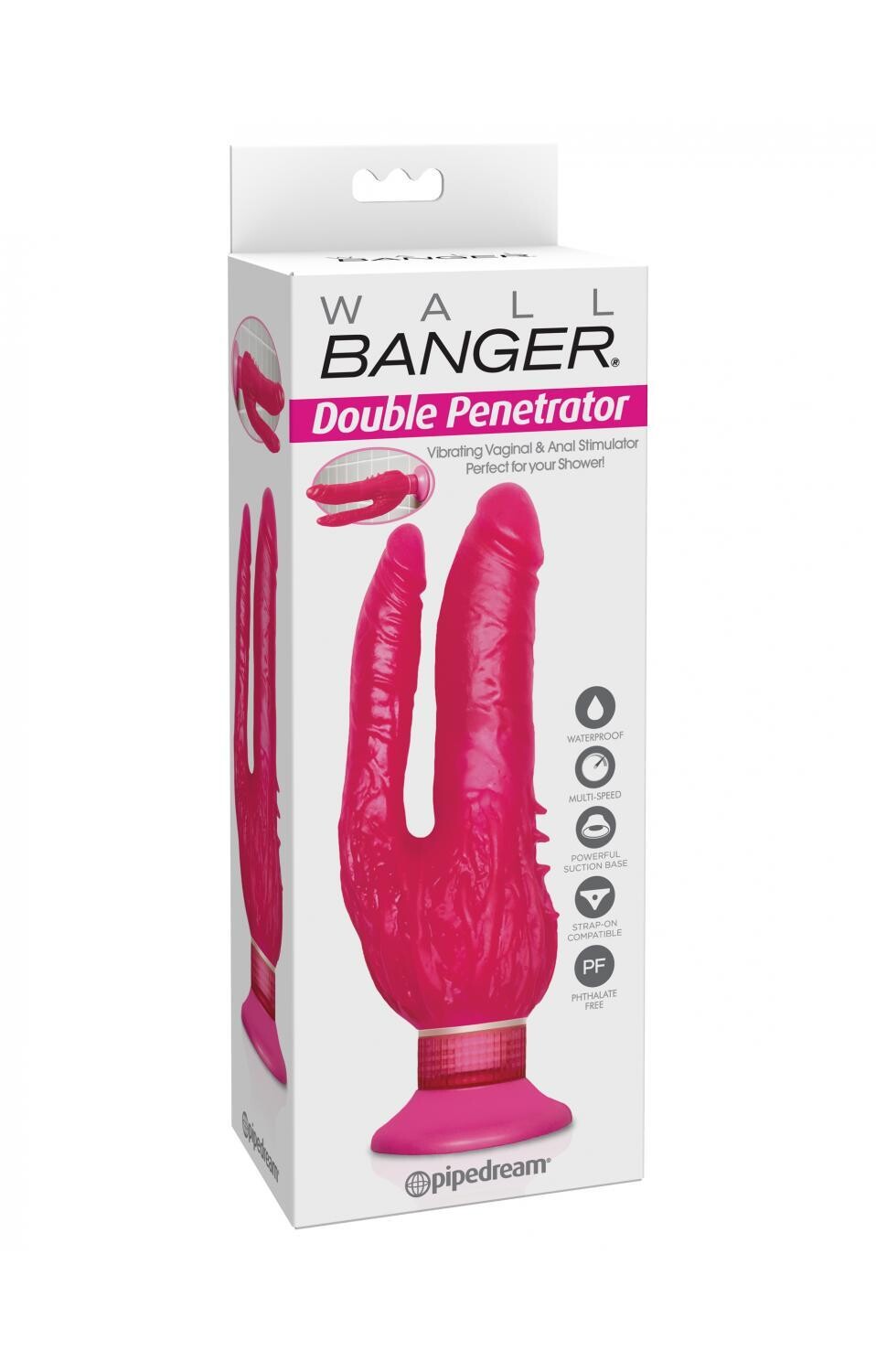 Double Penetrator - Wall Banger - Pink
