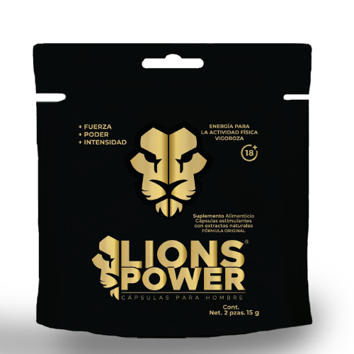 Cápsulas para Hombre - Lions Power