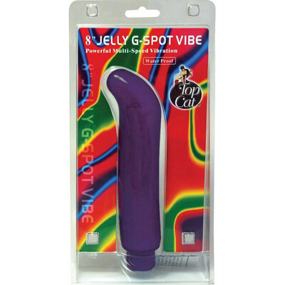 8&quot; Jelly G-Spot Vibe - Top Cat