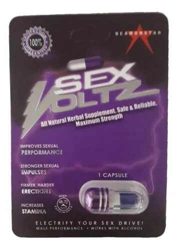 Sex Voltz Energizante 72 hrs. -  - Beamonstar Products