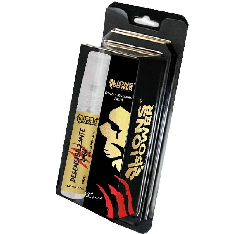 Desensibilizante Anal spray 4.5 ml - Lions Power