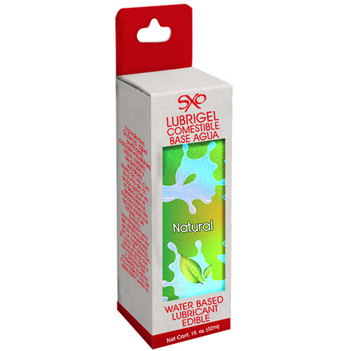 Lubrigel Base Agua Comestible 30 ml - sabor Natural - SXO