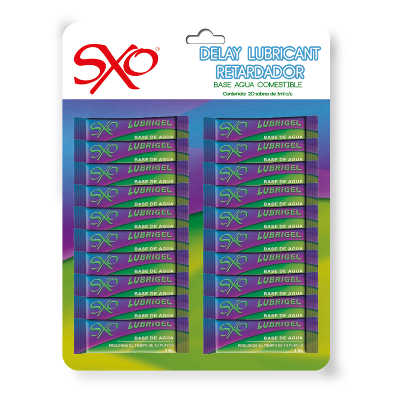 Tira de Impulso Retardador 20 sobres 3 ml - SXO