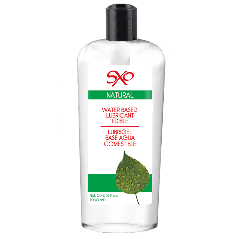 Lubrigel Base Agua Comestible 500 ml - sabor Natural - SXO