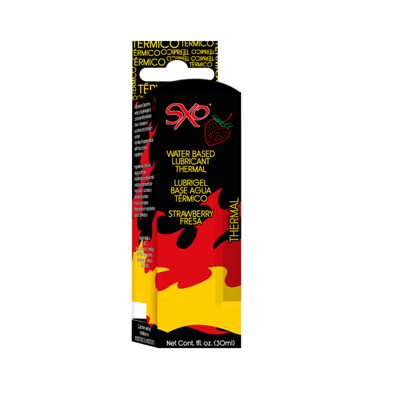 Lubrigel Térmico y comestible 30 ml - sabor Fresa - SXO