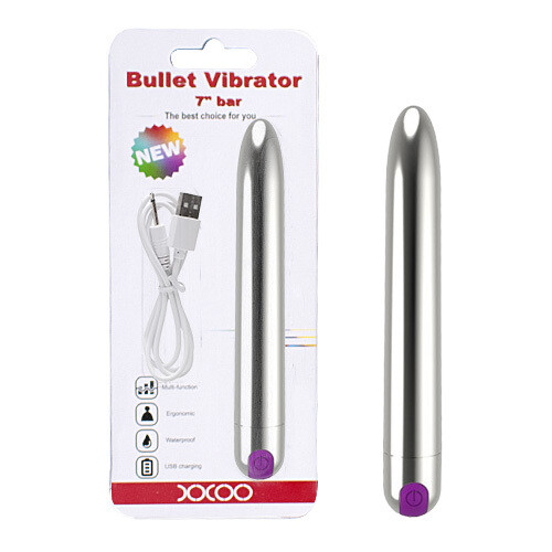 Bullet Vibrator 7&quot; - XXOO