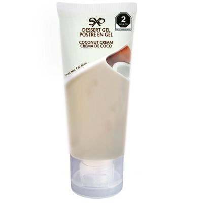 Postre en Gel 30 ml - sabor Crema de Coco - SXO