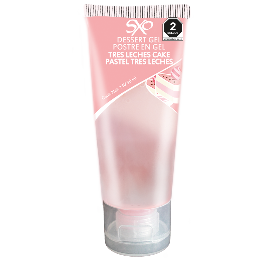 Postre en Gel 30 ml - sabor Pastel de Tres Leches - SXO