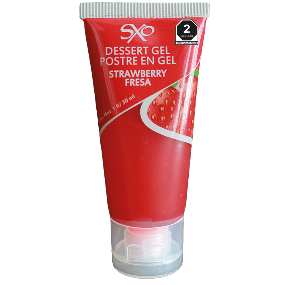 Postre en Gel 30 ml - sabor Fresa - SXO