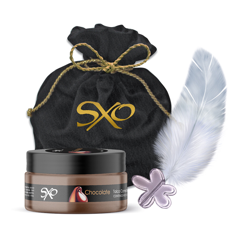 Talco Comestible 100 gr - sabor Chocolate - SXO
