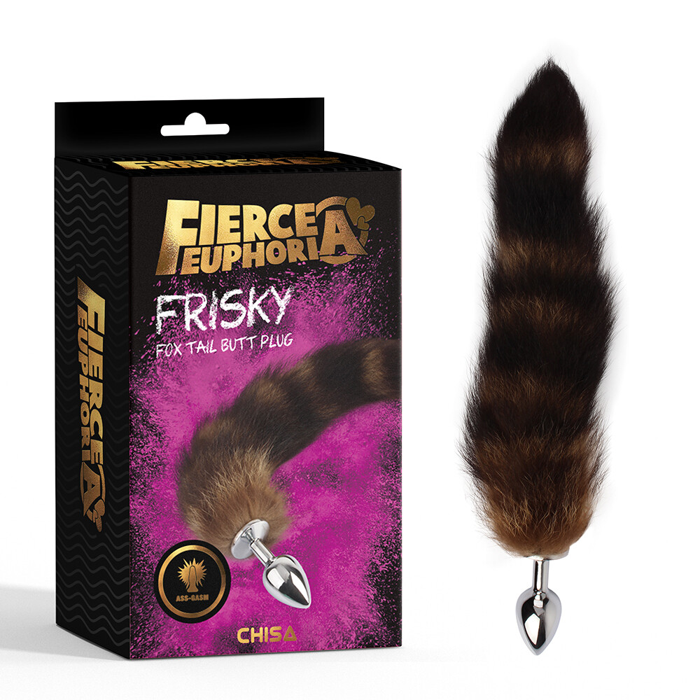 Frisky Fox Tail Butt Plug - CHISA - Fierce Euphoria