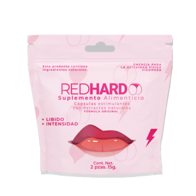 Capsulas para Mujer - Red Hard