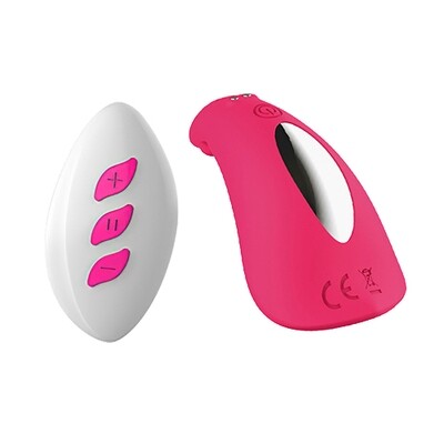 Abby Remote Wearable Vibrator - PINK Sextoys