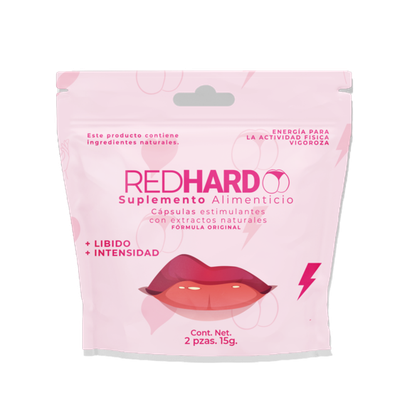 Capsulas para Mujer - Red Hard