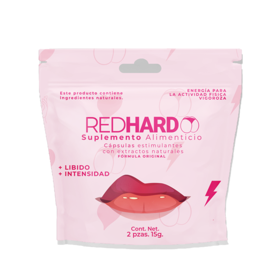 Capsulas para Mujer - Red Hard