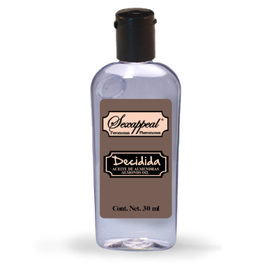 Aceite de Almendras con Feromonas 30 ml - Decidida - SexAppeal