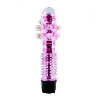 Vibrator With Silicone Sleeve Perlas