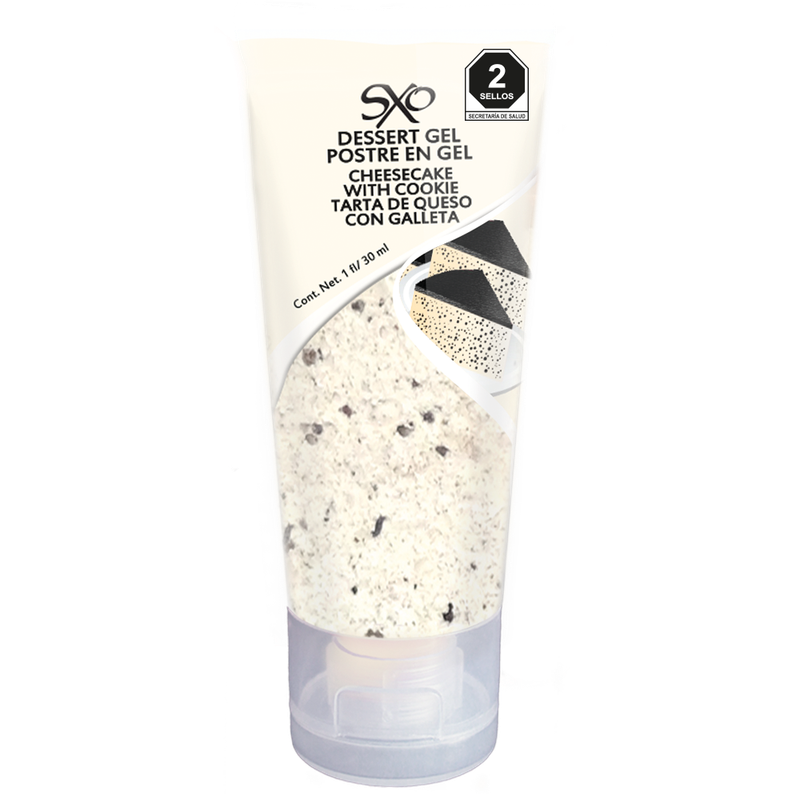 Postre en Gel 30 ml - sabor Tarta de Queso con Galletas - SXO