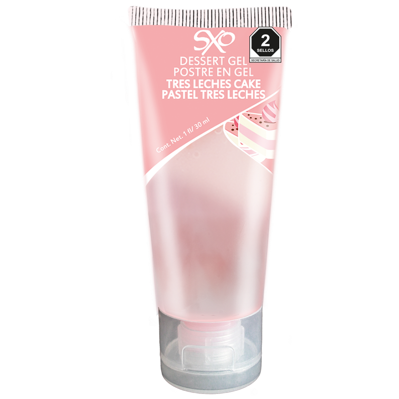 Postre en Gel 30 ml - sabor Pastel de Tres Leches - SXO