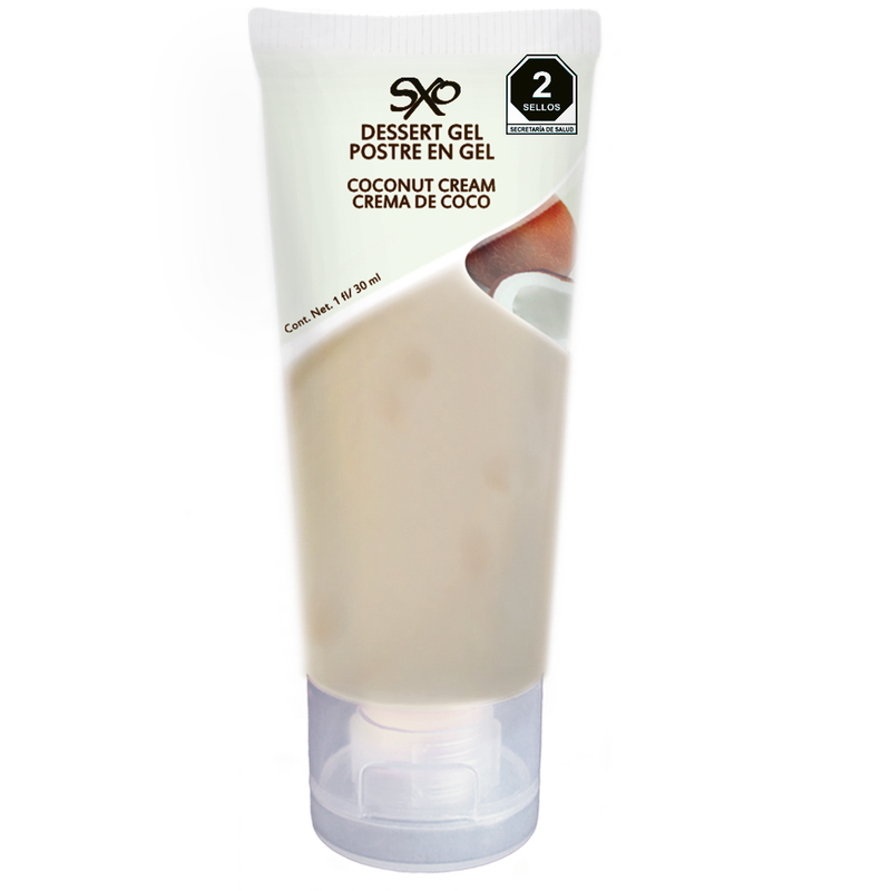 Postre en Gel 30 ml - sabor Crema de Coco - SXO