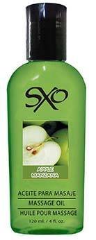 Aceite para Masaje 120 ml Sabor Manzana - SXO