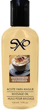 Aceite para Masaje 120 ml Sabor Capuchino - SXO