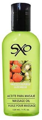 Aceite para Masaje 120 ml Sabor Fresa-Kiwi - SXO