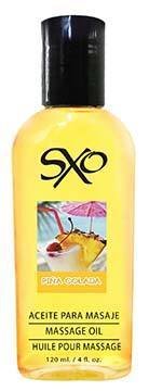Aceite para Masaje 120 ml Sabor Piña Colada - SXO