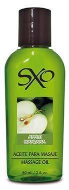 Aceite para Masaje 60 ml Sabor Manzana - SXO