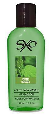 Aceite para Masaje 60 ml Sabor Menta - SXO