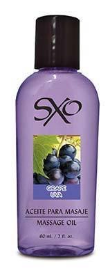 Aceite para Masaje 60 ml Sabor Uva - SXO