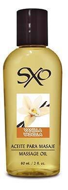 Aceite para Masaje 60 ml Sabor Vainilla - SXO