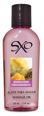 Aceite para Masaje 60 ml Sabor Frutas Exóticas - SXO