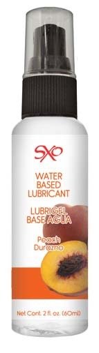 Lubrigel Base Agua Comestible 60 ml - Sabor Durazno - SXO