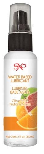 Lubrigel Base Agua Comestible 60 ml - Sabor Frutas Cítricas - SXO