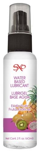 Lubrigel Base Agua Comestible 60 ml - Sabor Frutas Exóticas - SXO