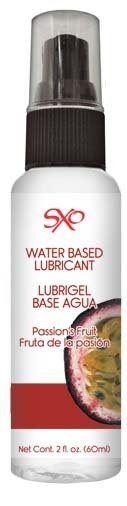 Lubrigel Base Agua Comestible 60 ml - Sabor Fruta de la Pasión - SXO