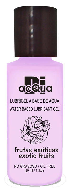 Lubrigel Base Agua Comestible 30 ml - Sabor Frutas Exóticas - DiAcqua