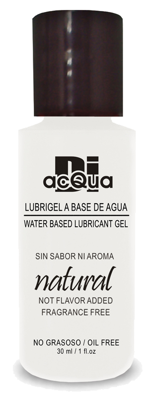 Lubrigel Base Agua Comestible 30 ml - Sabor Natural - DiAcqua