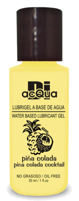 Lubrigel Base Agua Comestible 30 ml - Sabor Piña Colada - DiAcqua