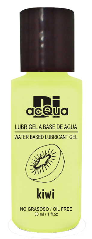 Lubrigel Base Agua Comestible 30 ml - Sabor Kiwi - DiAcqua