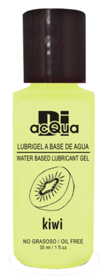 Lubrigel Base Agua Comestible 30 ml - Sabor Kiwi - DiAcqua