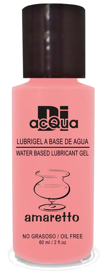 Lubrigel Base Agua Comestible 60 ml - Sabor Amaretto - DiAcqua