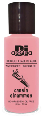 Lubrigel Base Agua Comestible 60 ml - Sabor Canela - DiAcqua