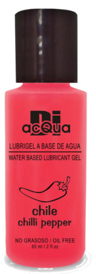 Lubrigel Base Agua Comestible 60 ml - Sabor Chile - DiAcqua