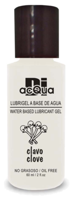 Lubrigel Base Agua Comestible 60 ml - Sabor Clavo - DiAcqua